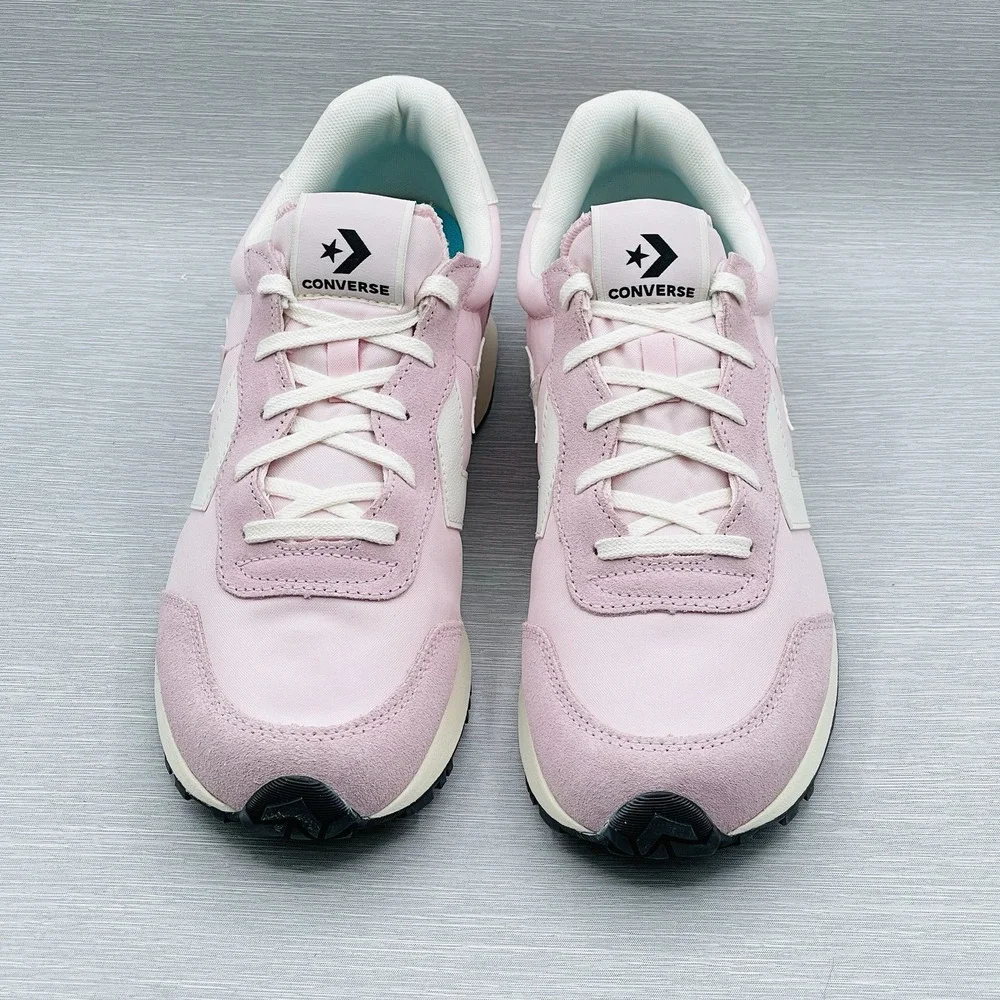Converse Men's 10 Sneakers Pink Omega Trainer Women's 11.5 Retro Leather A13471C